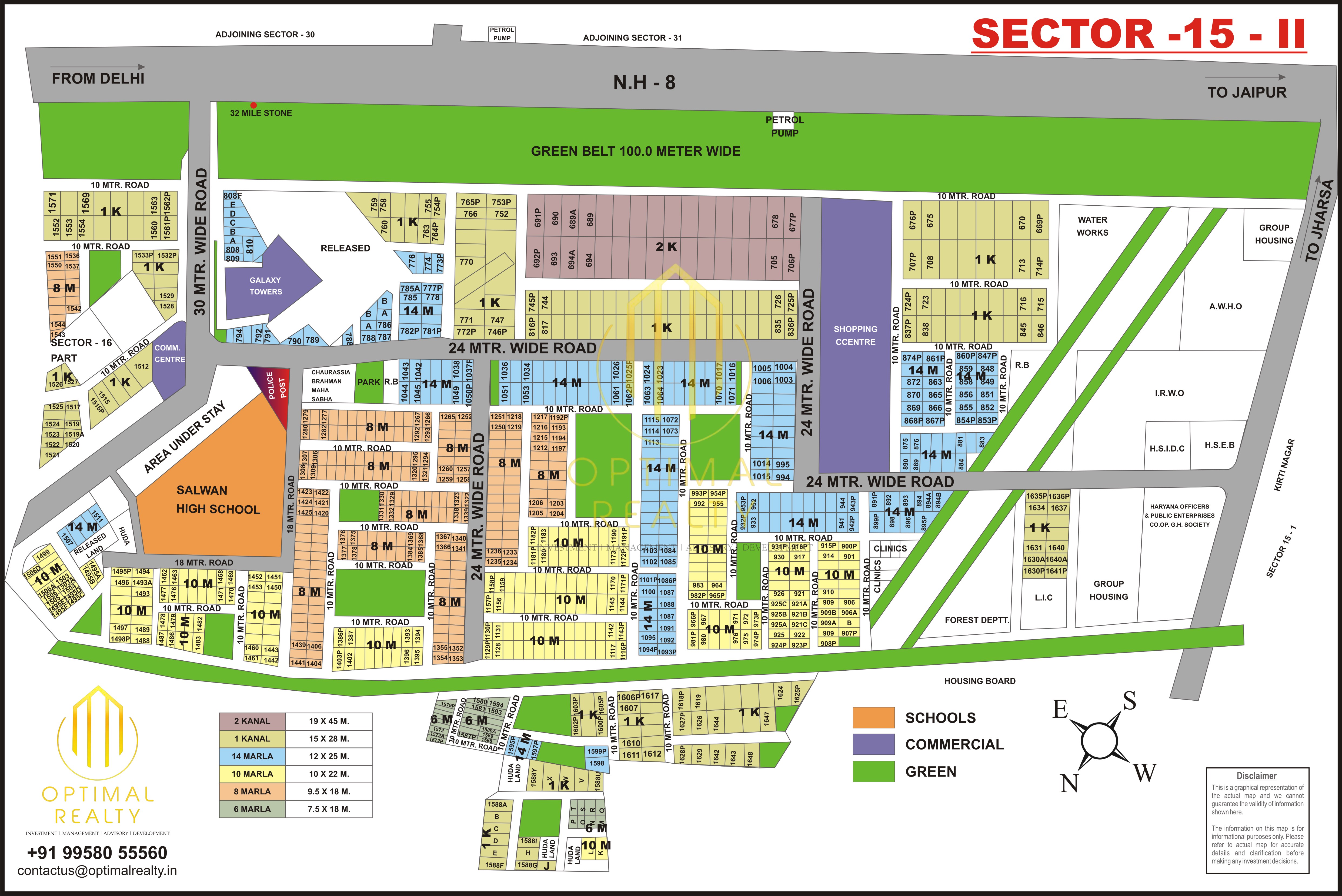 Sector 15 Part 2 sector map