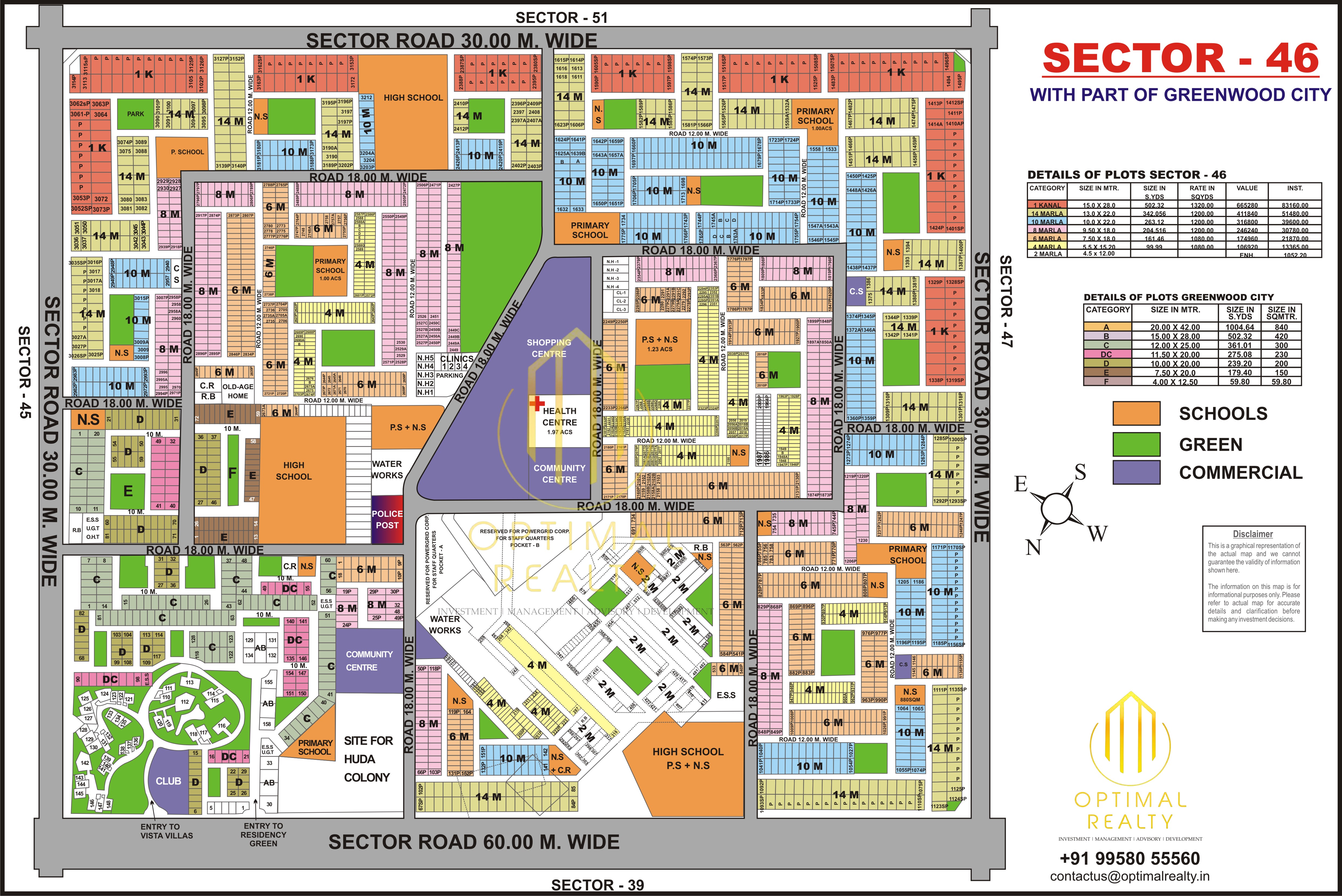 Sector 46 sector map
