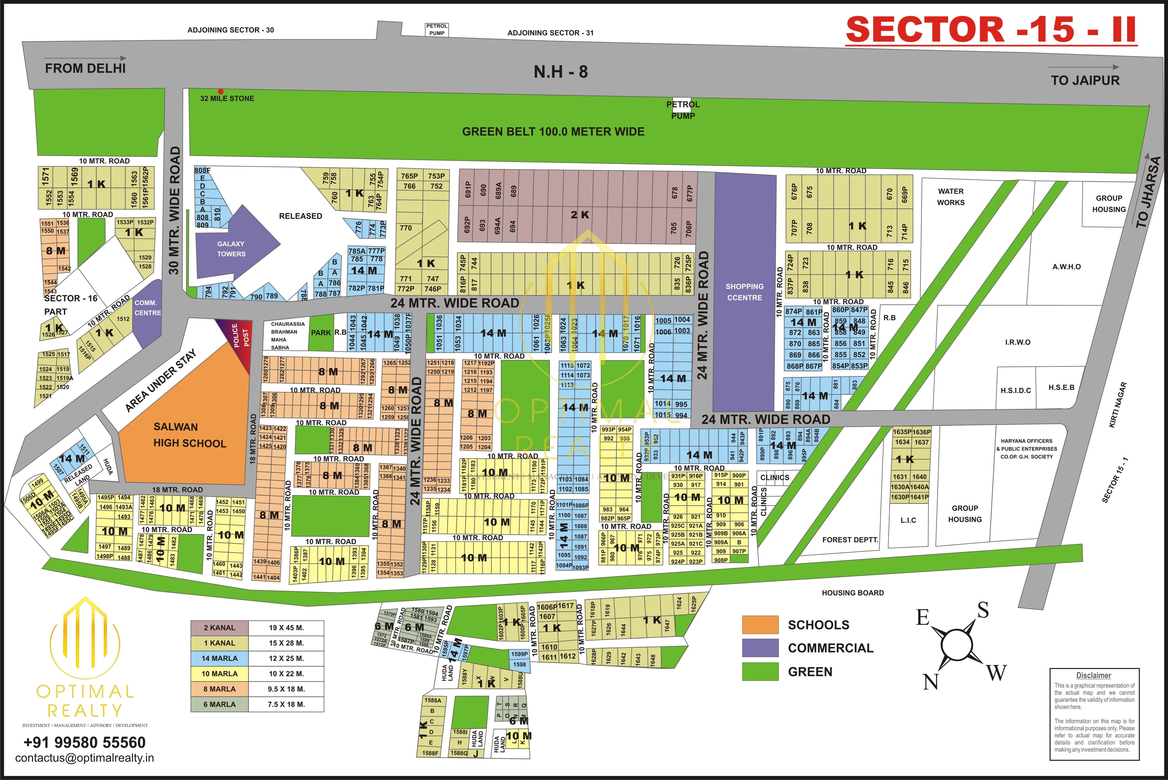 Sector 15 Part 2 sector map