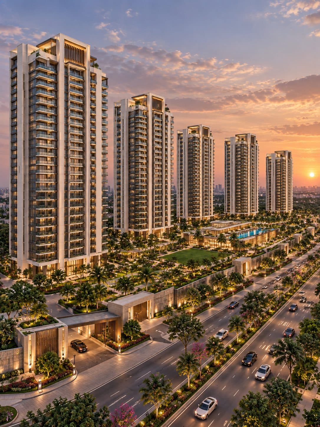 DLF The Dahlias 5 BHK apartment in Golf Course Road, Gurgaon
