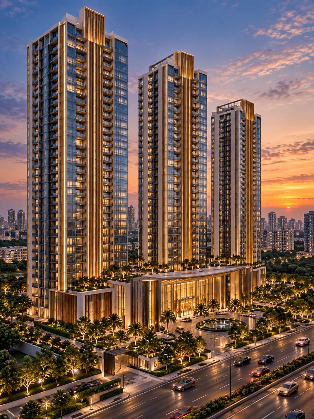 Elan The Presidential 4 BHK apartment in Dwarka Expressway, Gurgaon