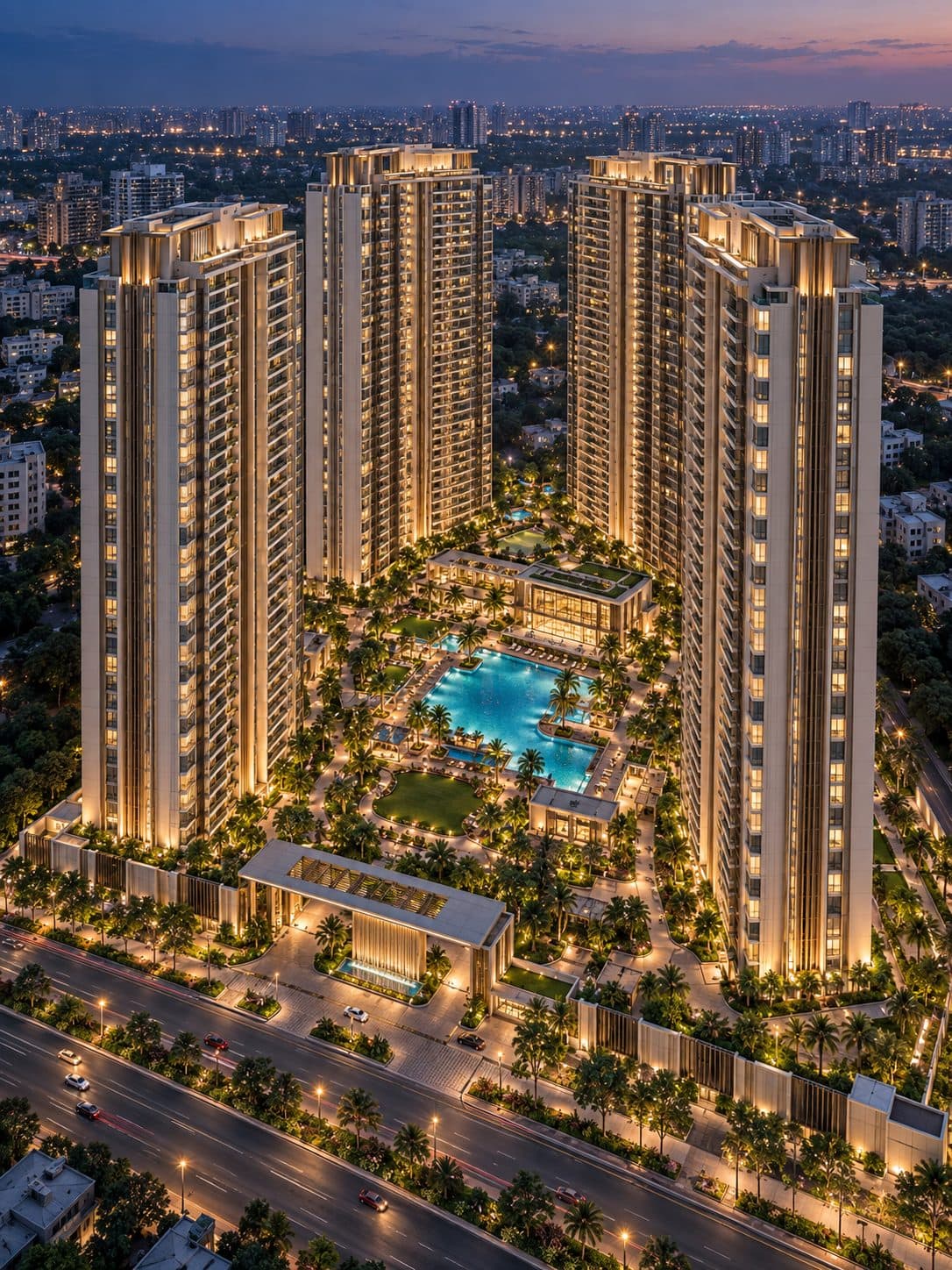 Elan The Statement 4 BHK apartment in Sohna Road, Gurgaon