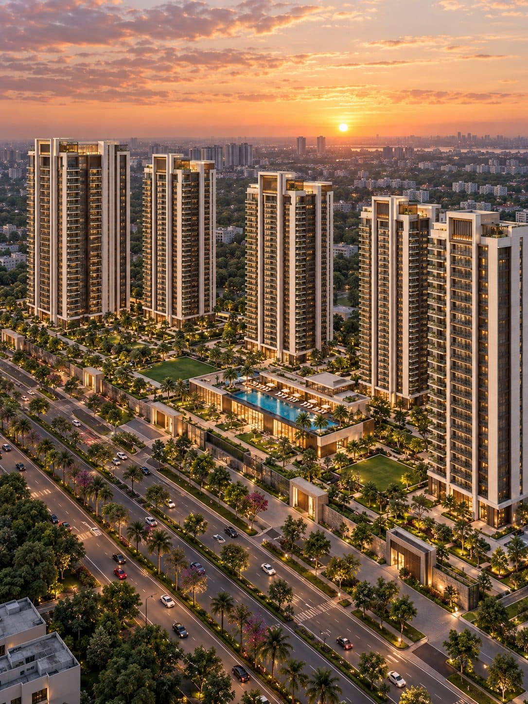 Emaar Urban Ascent 3 BHK apartment in Dwarka Expressway, Gurgaon