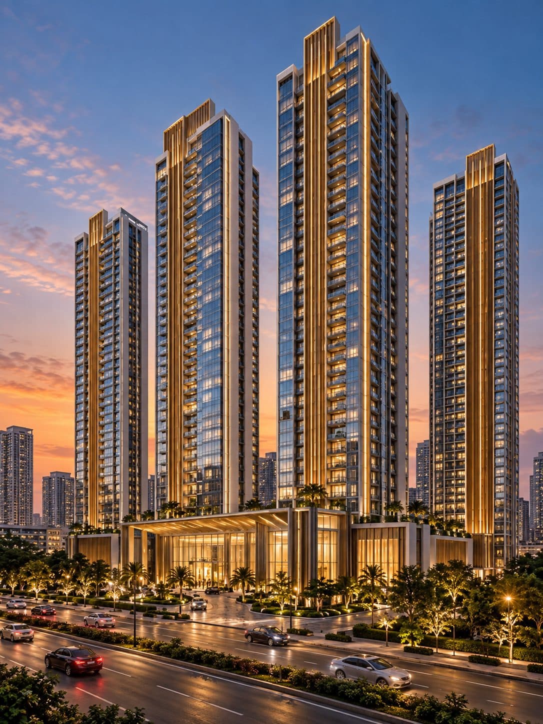 Trump Towers Delhi NCR 4 BHK apartment in Golf Course Extension Road, Gurgaon