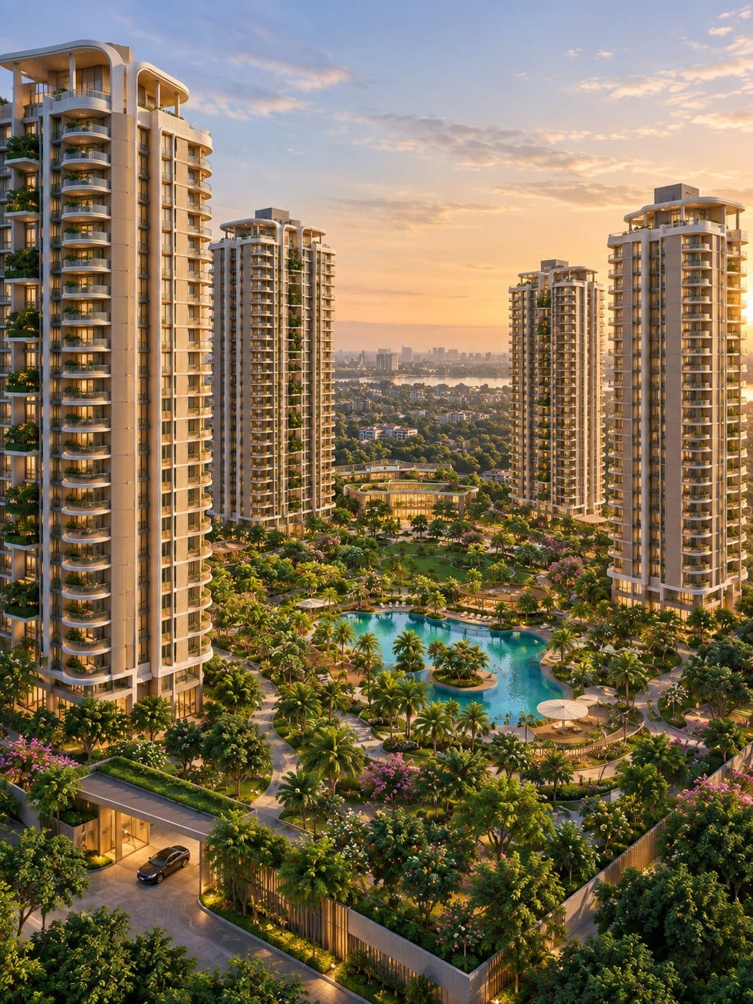 Tulip Monsella 4 BHK apartment in Golf Course Road, Gurgaon