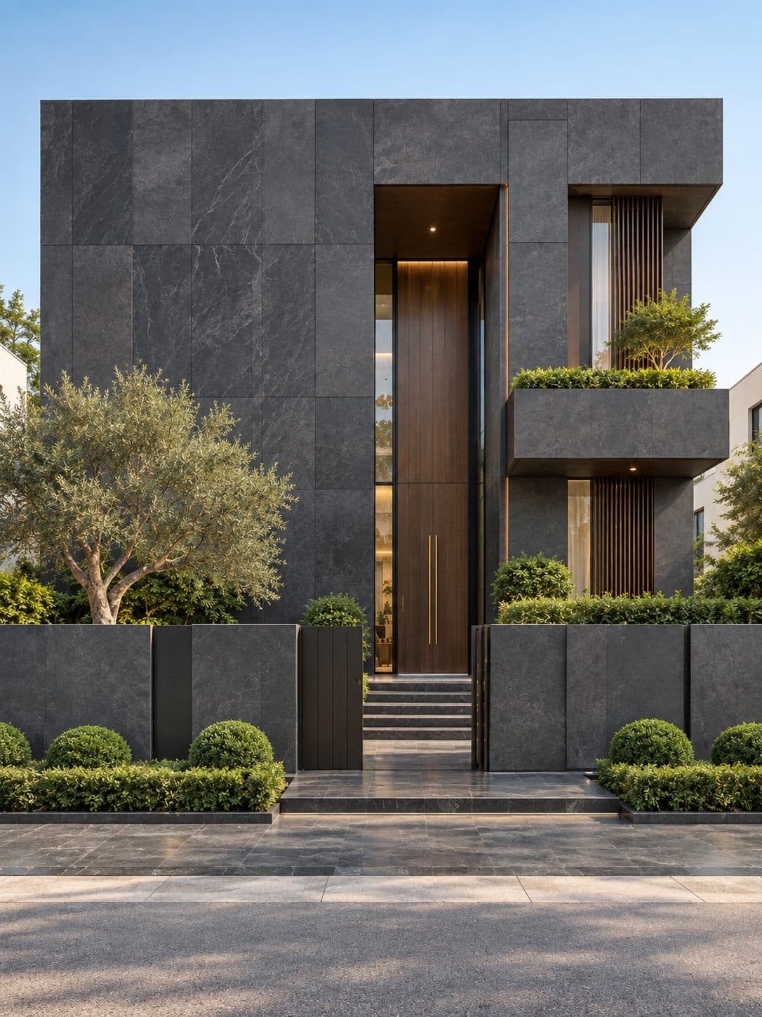 Facade of a 4 BHK villa in Sushant Lok 1, Gurgaon