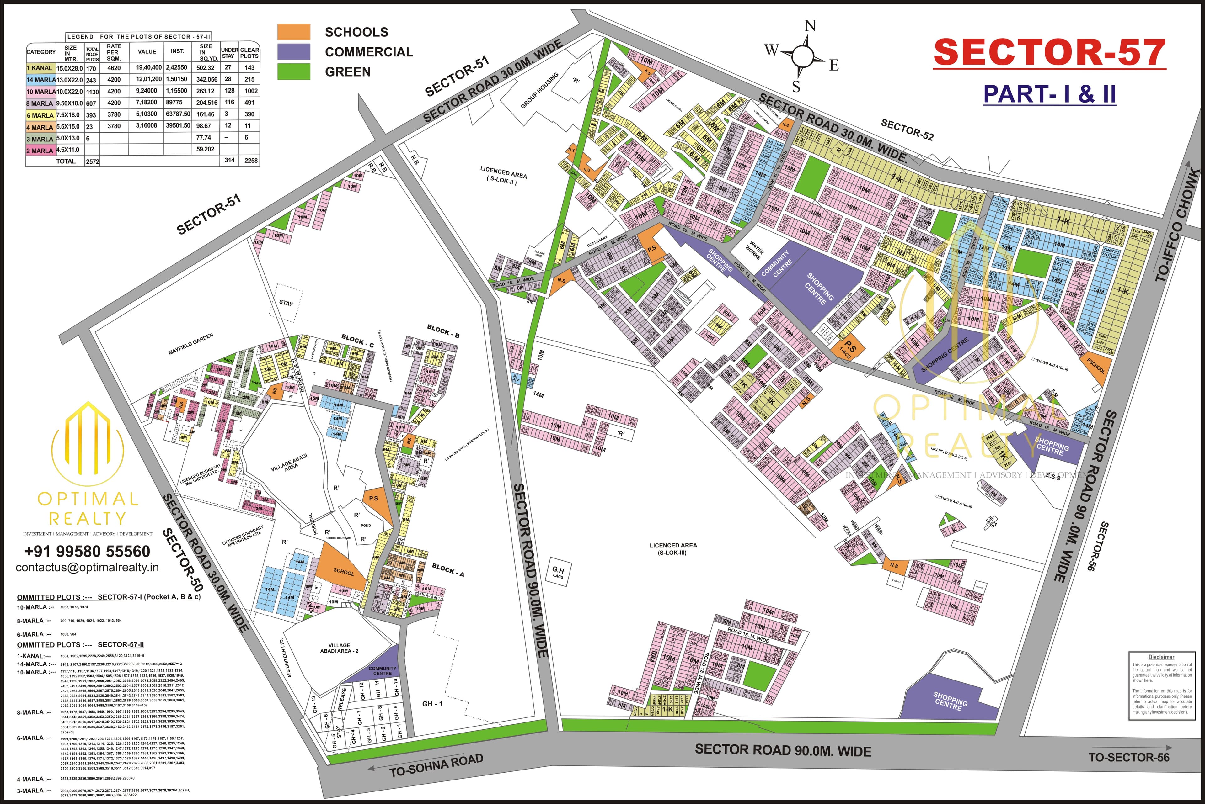 Golf Course Extension Road Gurgaon sector map