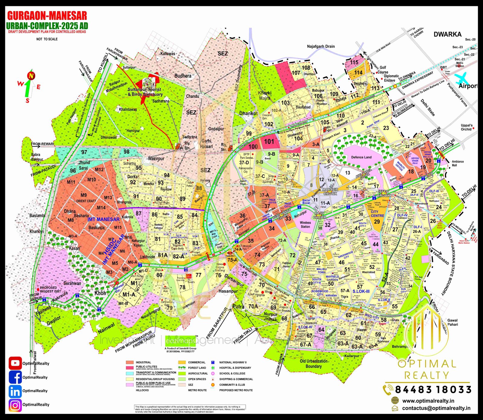 KHASRA No.2025 map preview