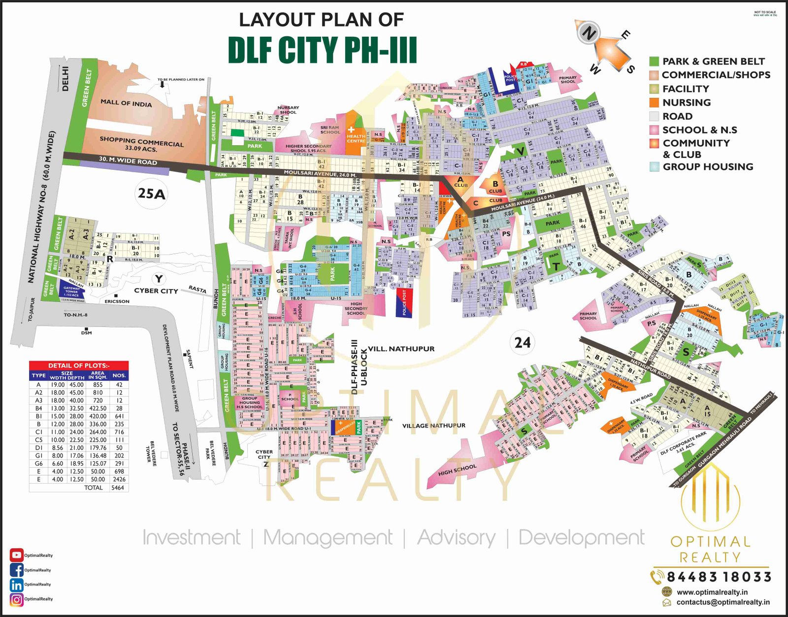 DLF Phase - 3 map preview