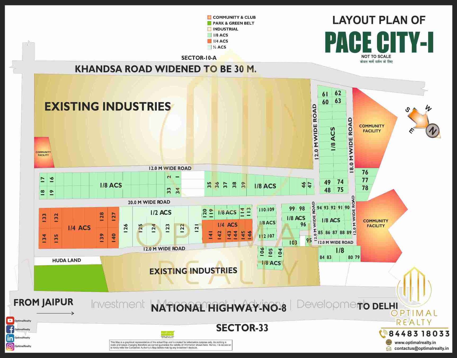 PACE CITY-I map preview