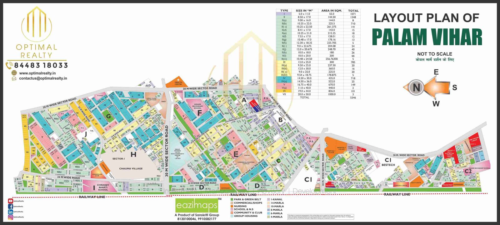 PALAM VIHAR map preview