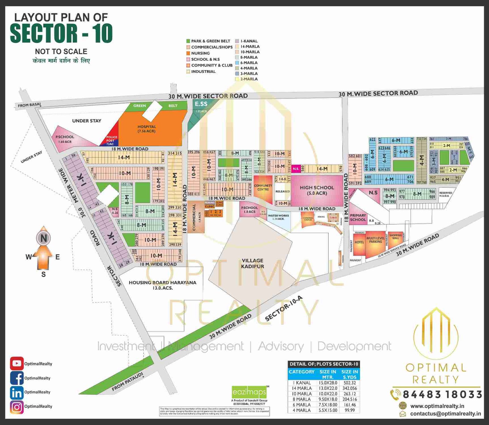 SECTOR - 10 map preview