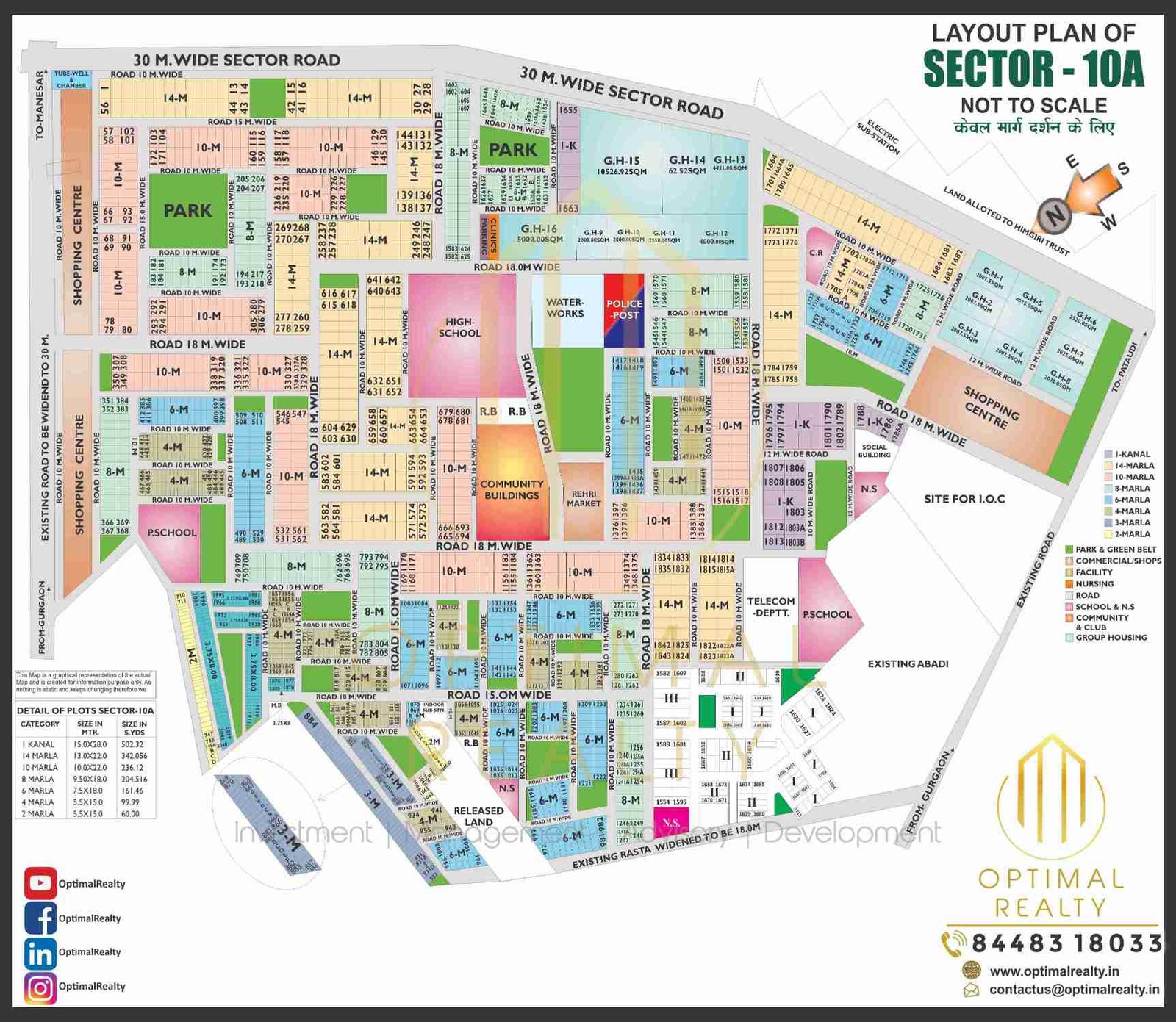 SECTOR - 10A map preview