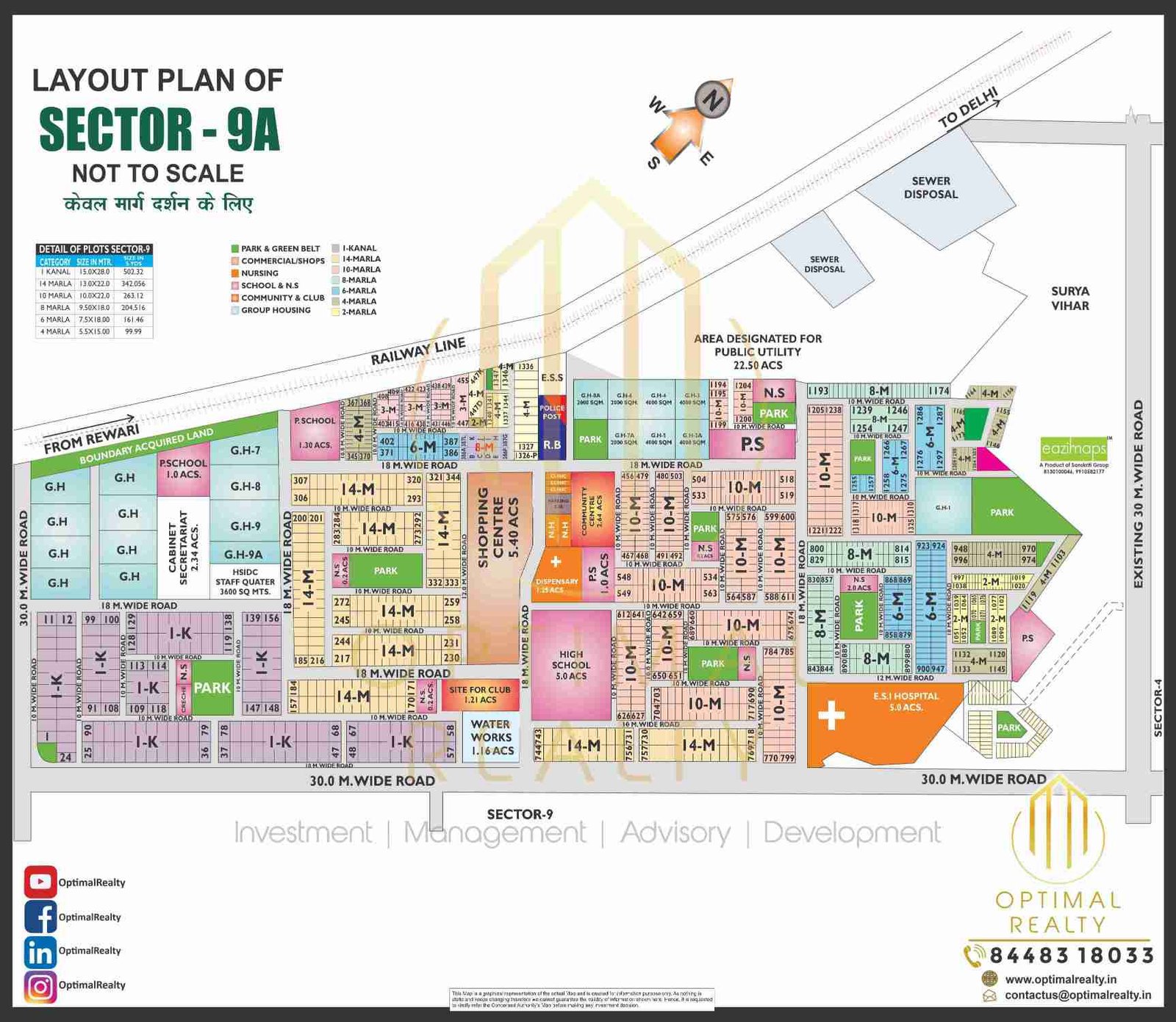 SECTOR - 9A map preview