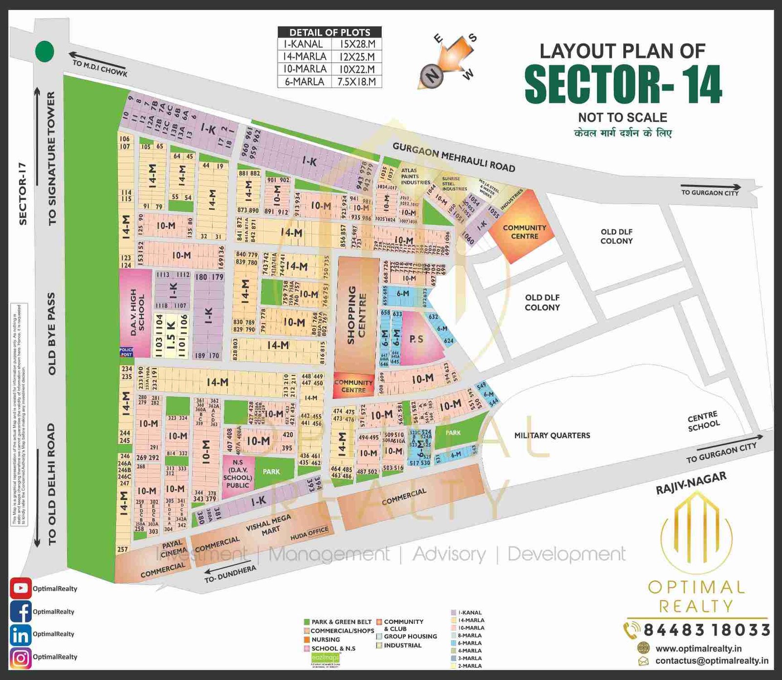 SECTOR- 14 map preview