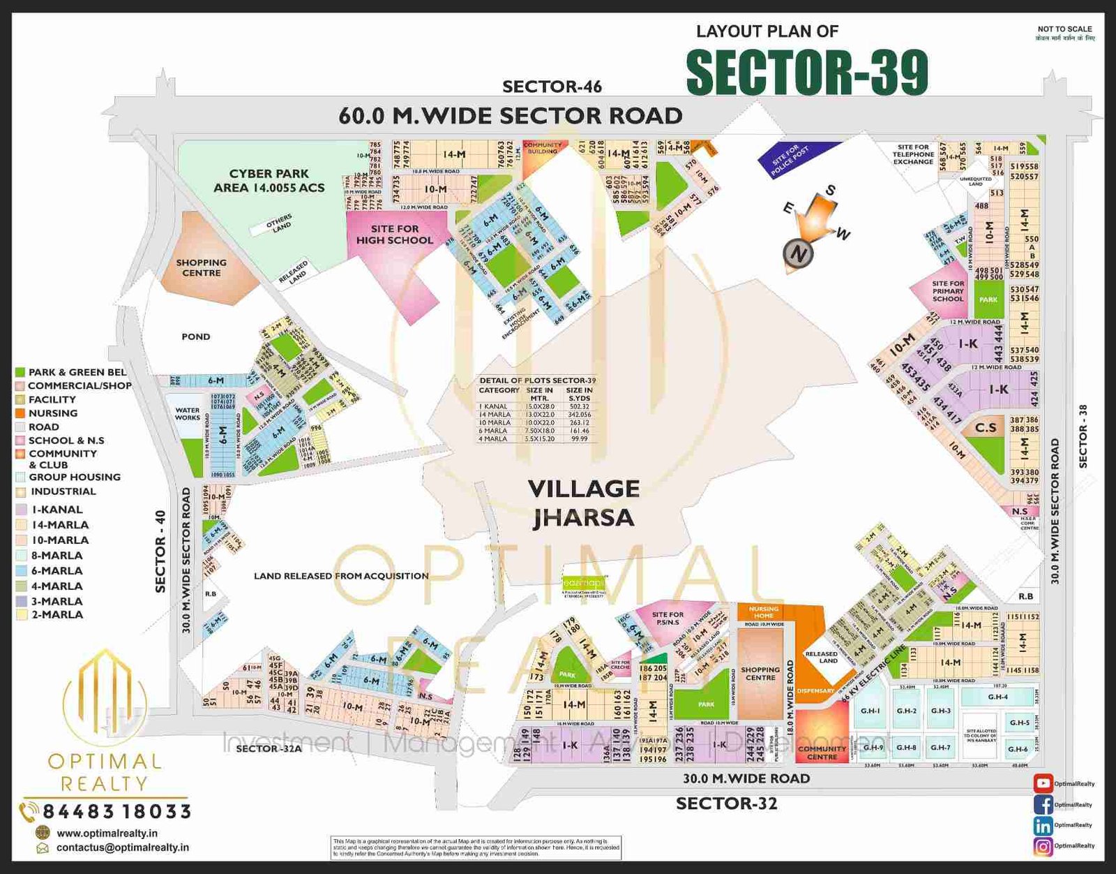 SECTOR-39 map preview