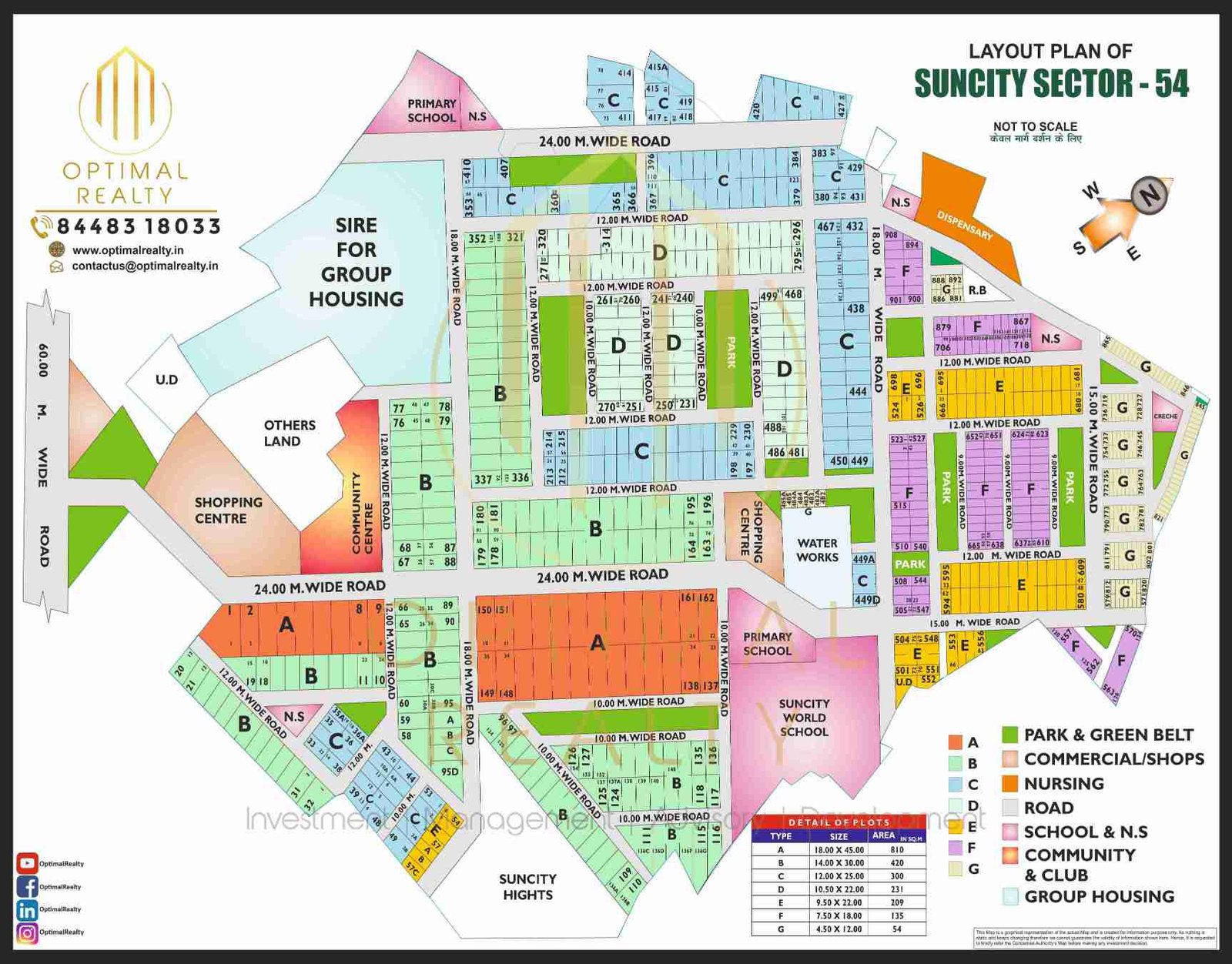 SECTOR-54 SUNCITY map preview