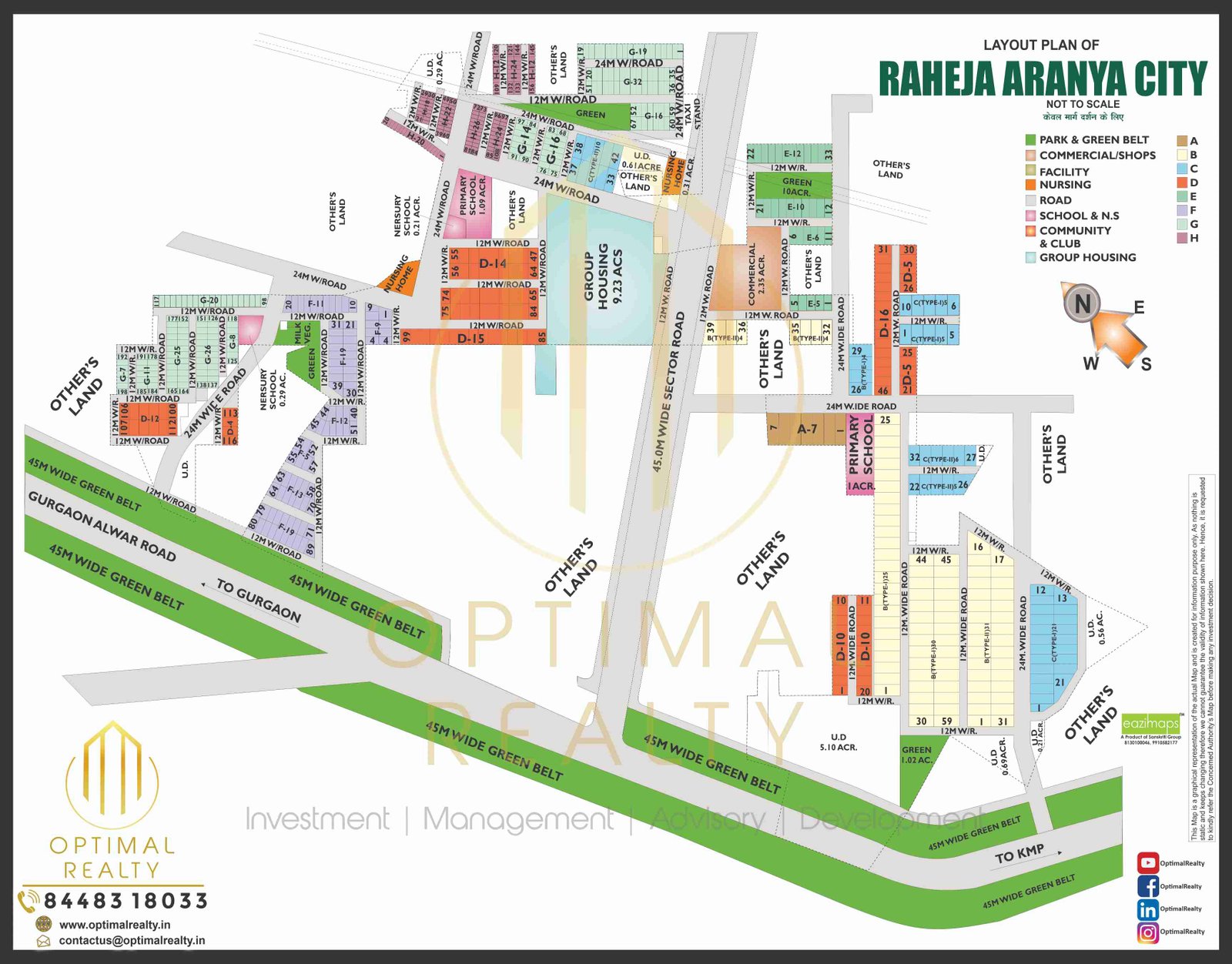RAHEJA ARANYA CITY map preview