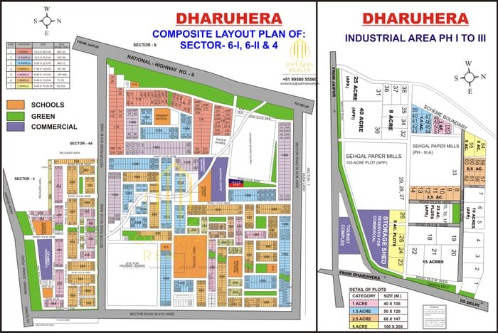 Dharuhera map preview