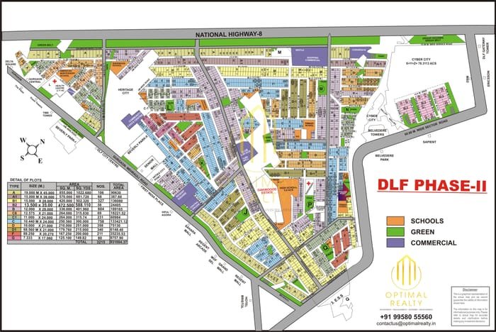 DLF Phase 2 map preview