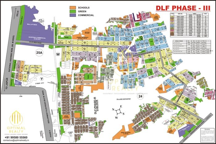 DLF Phase 3 map preview