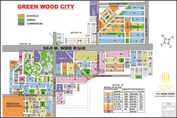 Greenwood City map preview