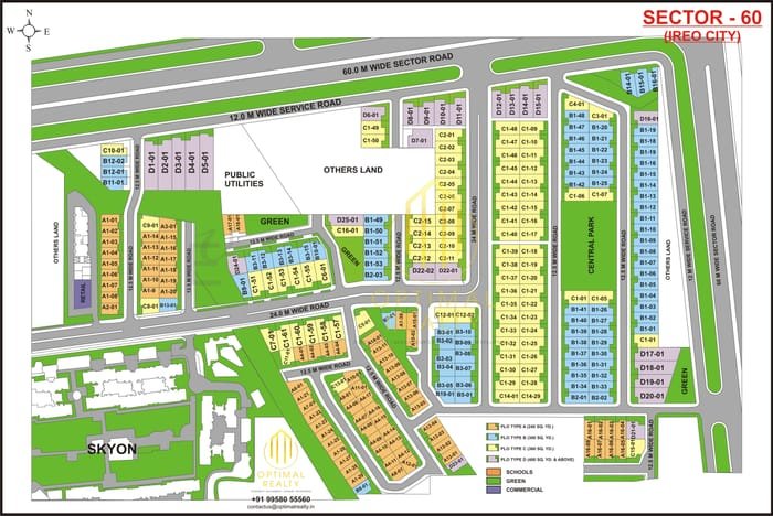 IREO City map preview