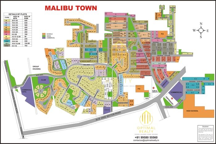 Malibu Town map preview