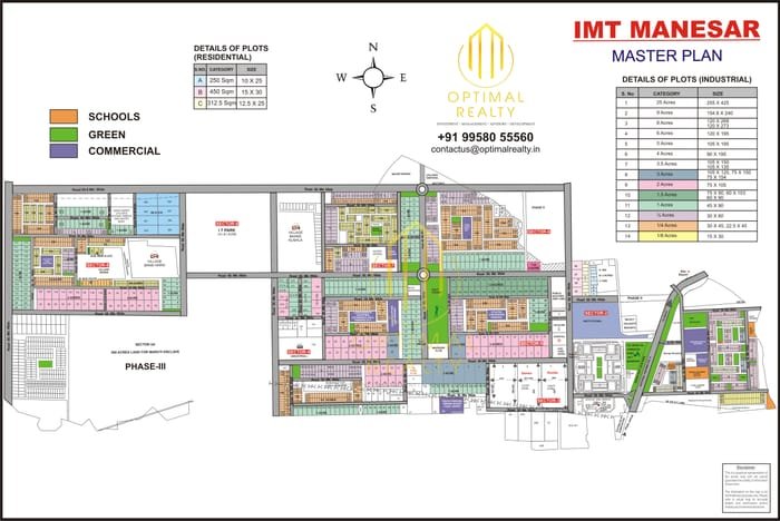 Manesar Master Plan map preview