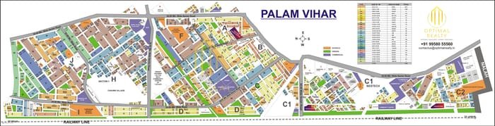 Palam Vihar map preview