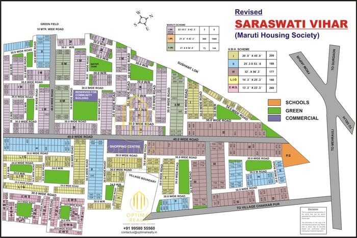 Saraswati Vihar map preview