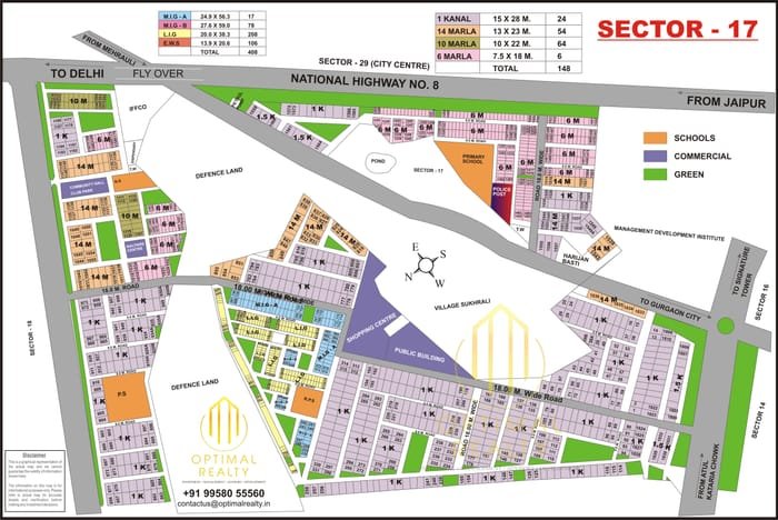 Sector 17 map preview