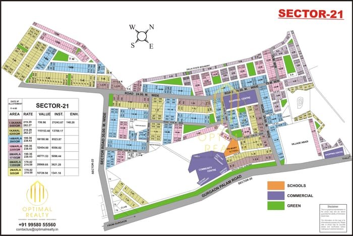 Sector 21 map preview