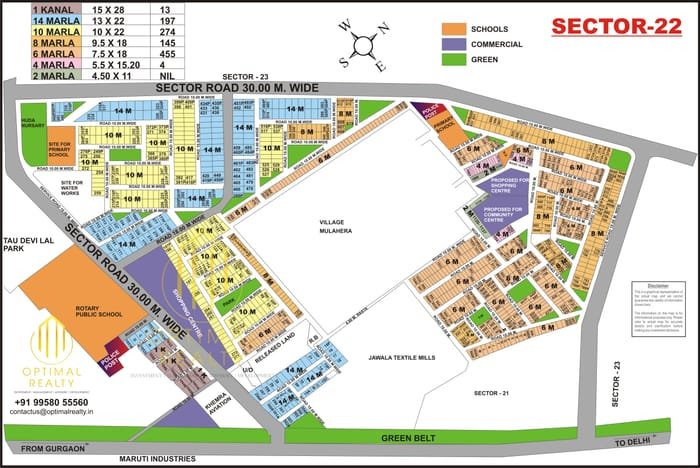 Sector 22 map preview