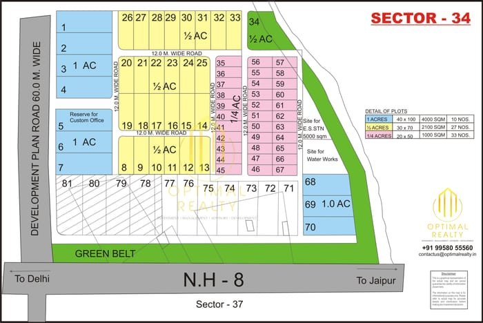 Sector 34 map preview