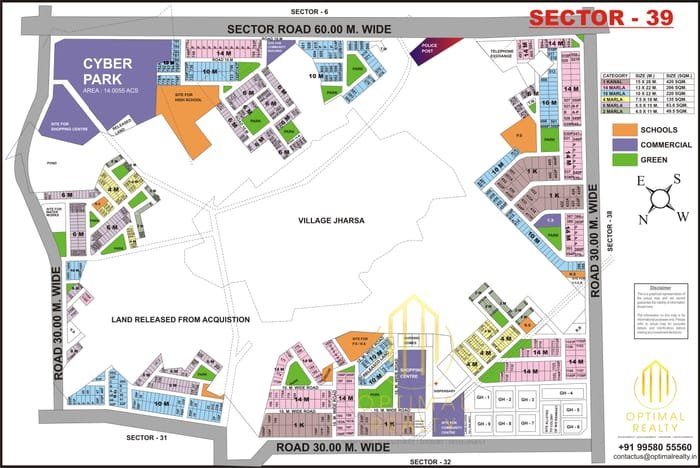 Sector 39 map preview