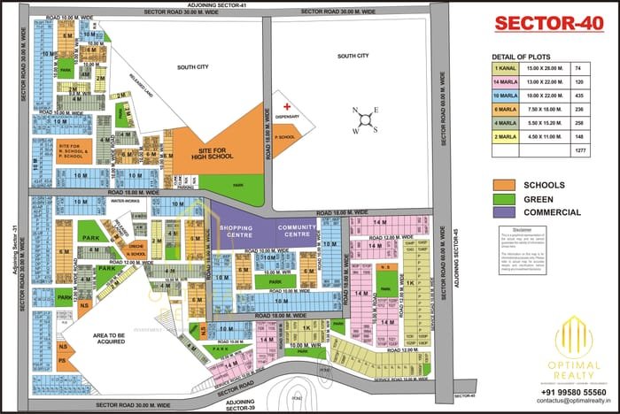 Sector 40 map preview