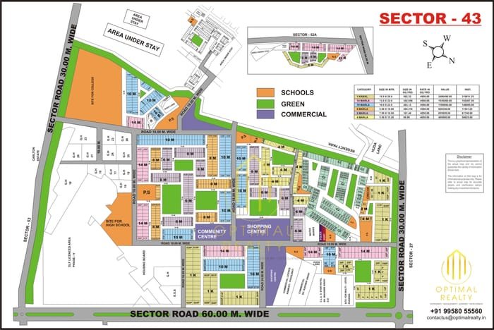 Sector 43 map preview
