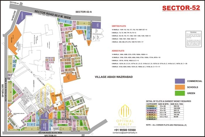Sector 52 map preview