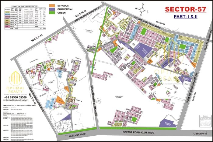 Sector 57 map preview