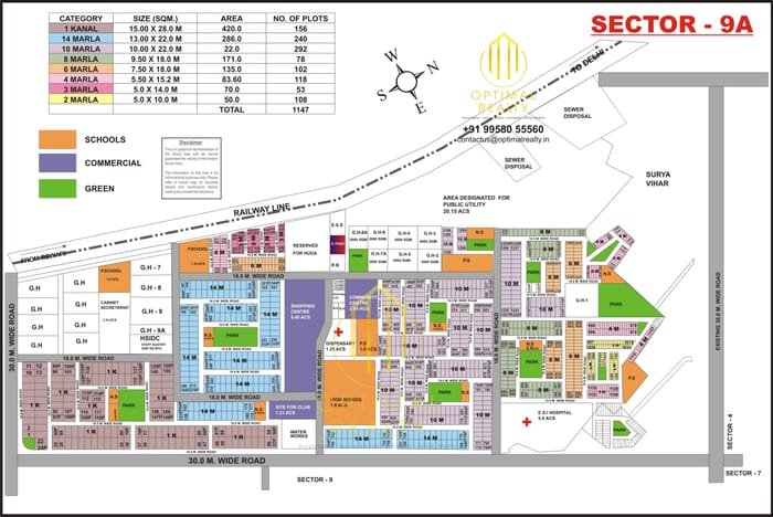 Sector 9A map preview