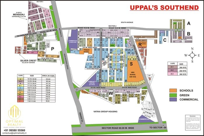 Uppal Southend map preview