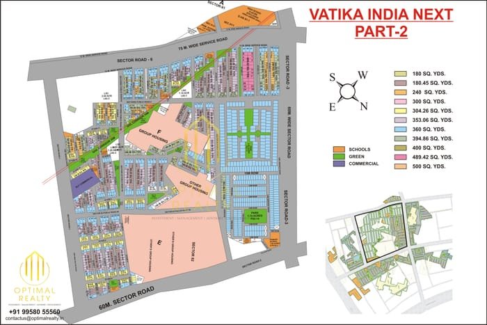 Vatika India Next 2 map preview