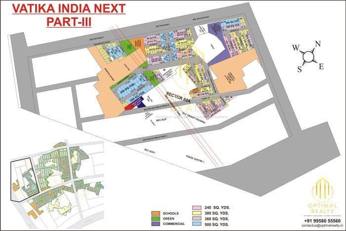 Vatika India Next 3 map preview