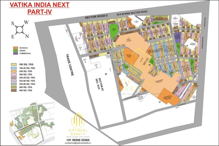 Vatika India Next 4 map preview