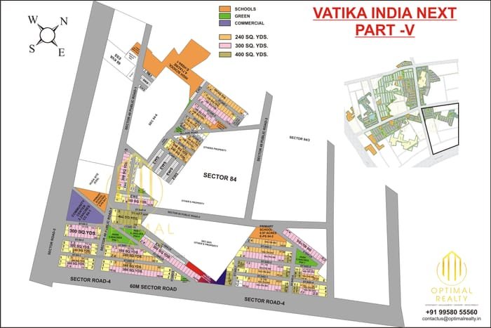 Vatika India Next 5 map preview